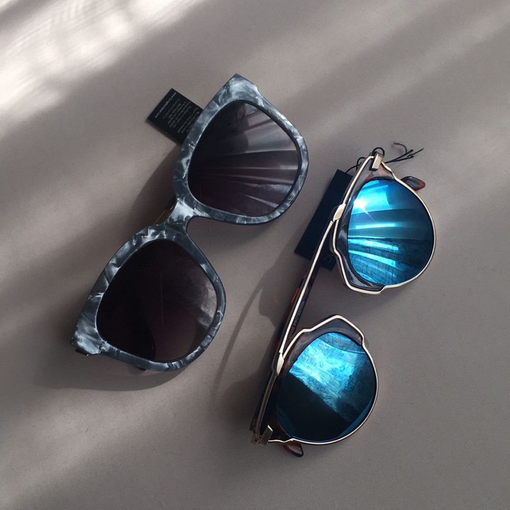 NEW 2  sunglasses.